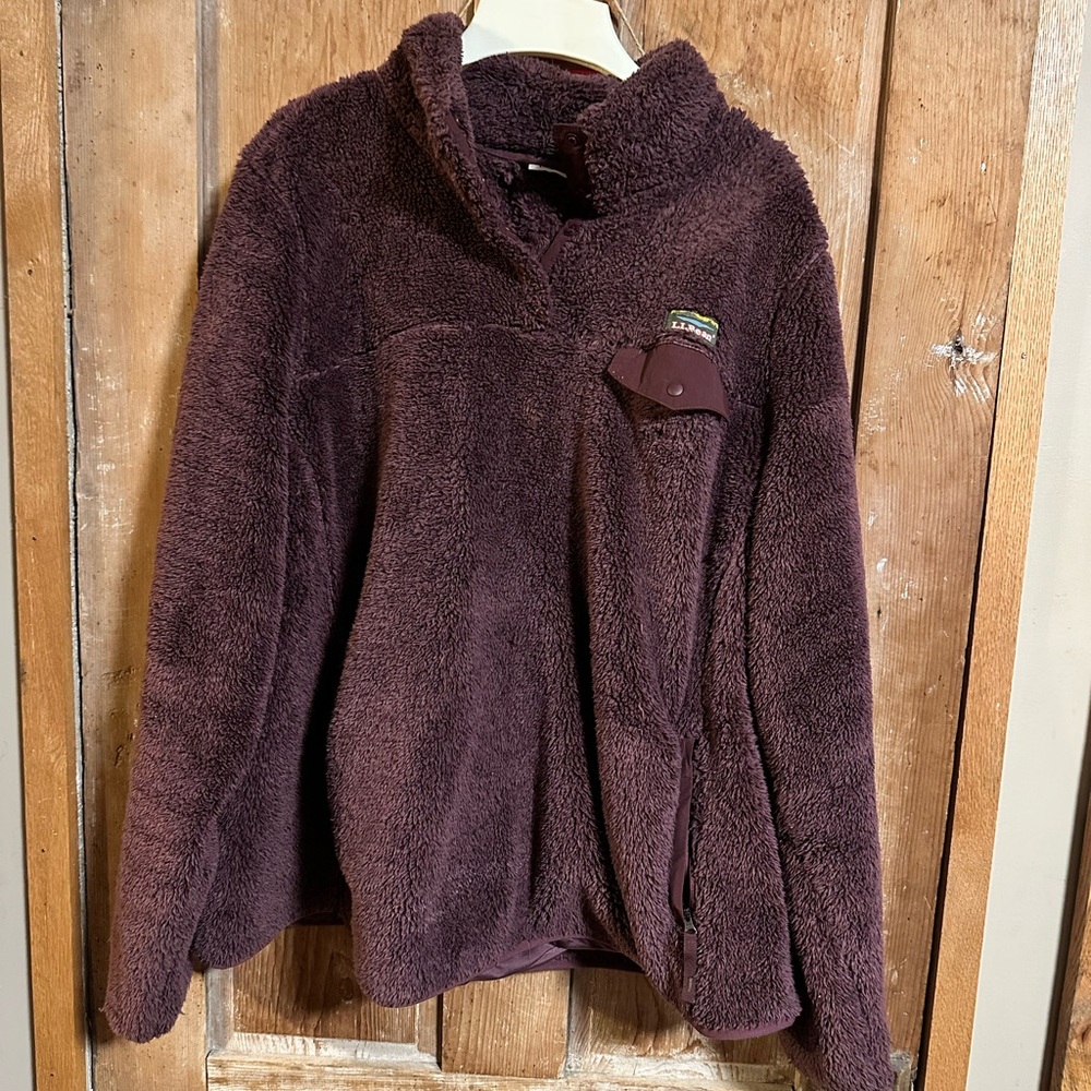 Women's Bean's Sherpa Fleece Pullover